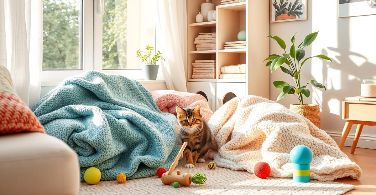 How to Create a Cozy Play Space Your Kitten Will Love